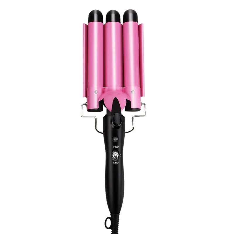 Professional 3-Barrel Curling Iron