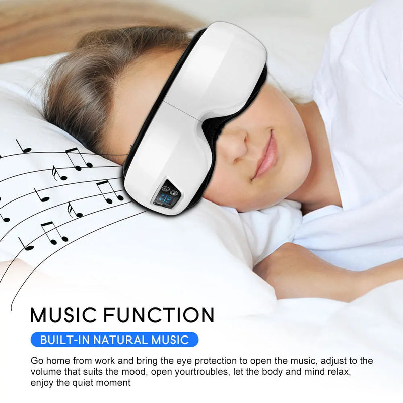 Eye Massager Vibration Therapy With Bluetooth