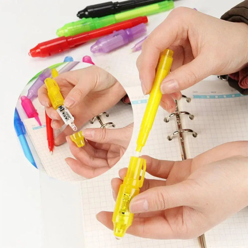 Magic Luminous Light Pen Drawingn - Invisible Ink for Children