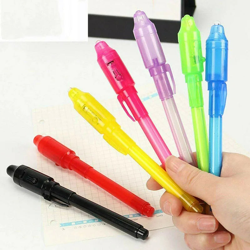 Magic Luminous Light Pen Drawingn - Invisible Ink for Children