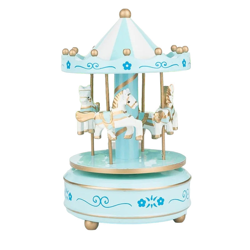 Musical Christmas Carousel - Christmas Carousel Decorations