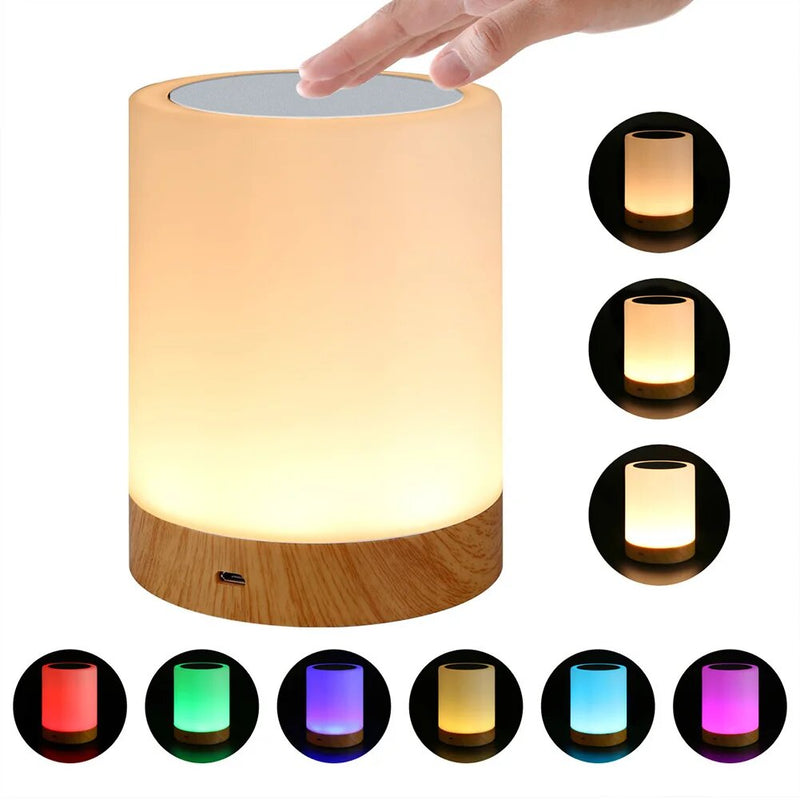 Touch on lamps led portable-colour lamp